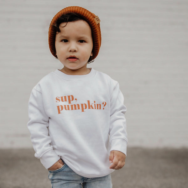 SUP' PUMPKIN SWEATSHIRT