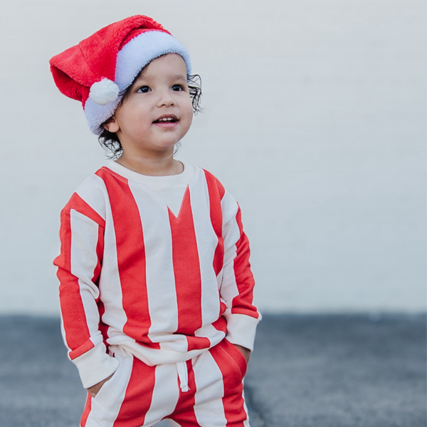 BOLD STRIPED PULLOVER